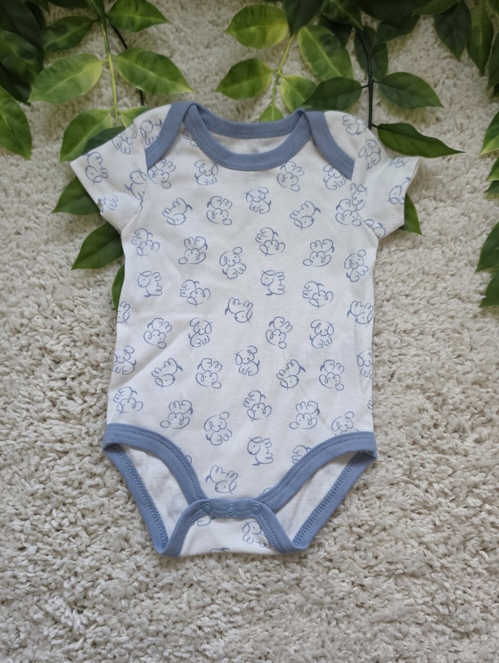 Baby Boy Puppy Onesie (3-6 Months)